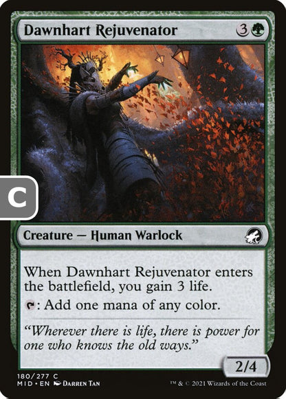 Dawnhart Rejuvenator MID Creature Human Warlock NM