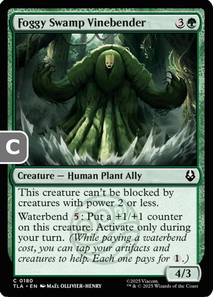 Foggy Swamp Vinebender TLA Creature Human Plant Ally NM
