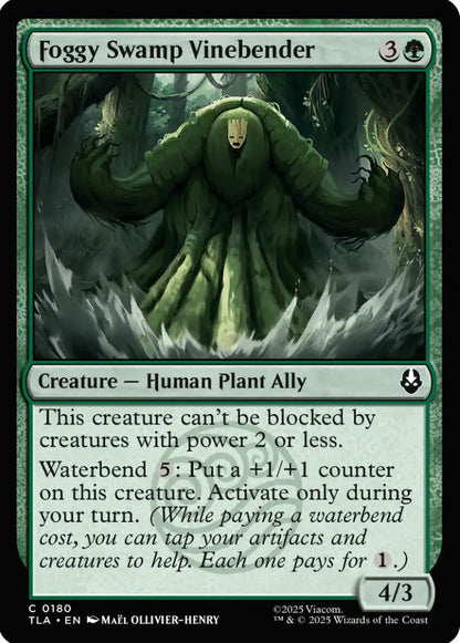 Foggy Swamp Vinebender TLA Creature Human Plant Ally NM