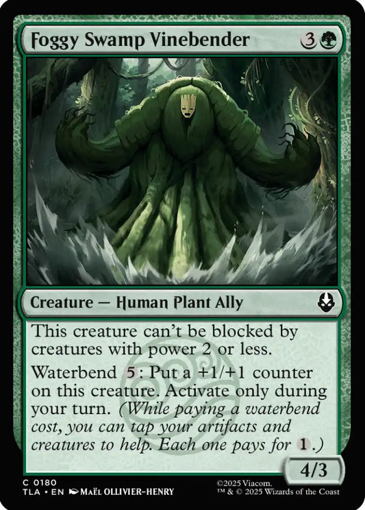 Foggy Swamp Vinebender TLA Creature Human Plant Ally NM