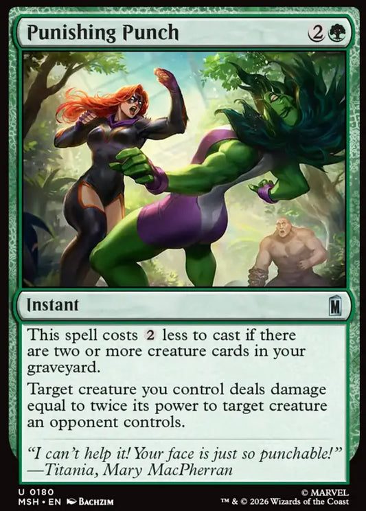 Punishing Punch MSH Instant  NM