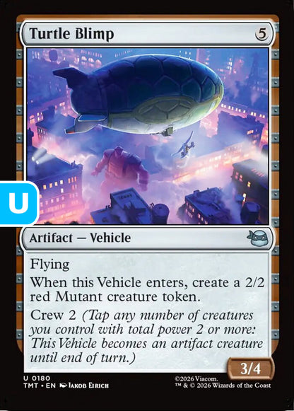 Turtle Blimp TMT Artifact Vehicle NM
