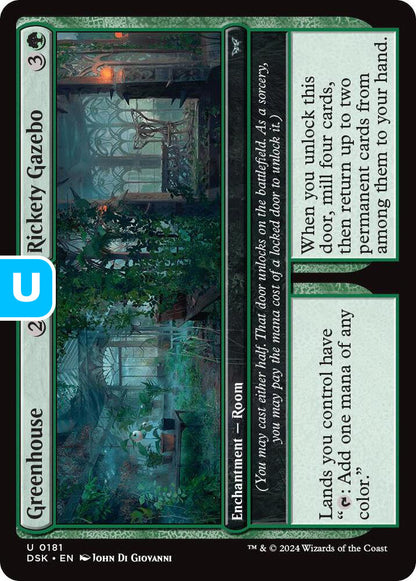 Greenhouse // Rickety Gazebo DSK Enchantment Room NM