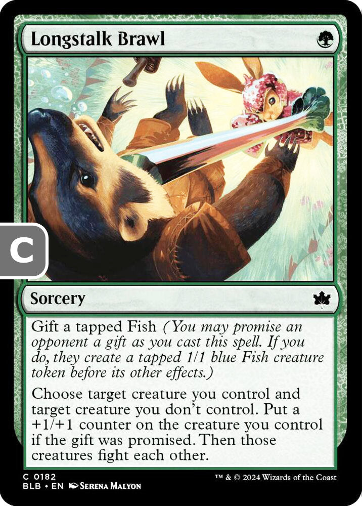 Longstalk Brawl BLB Sorcery  NM