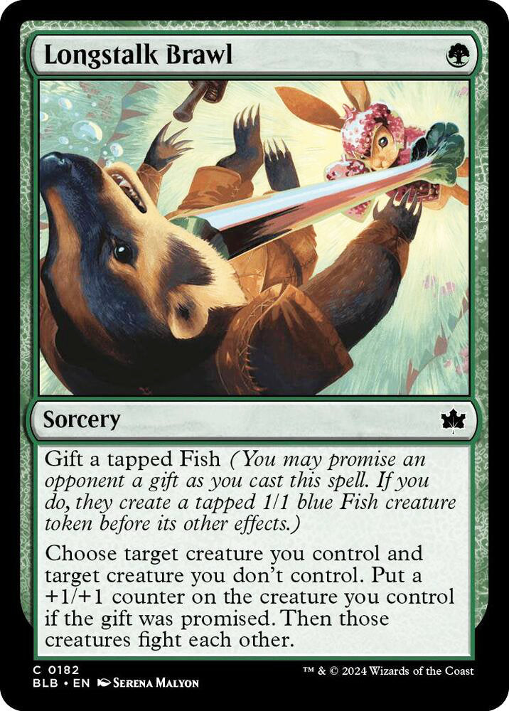 Longstalk Brawl BLB Sorcery  NM
