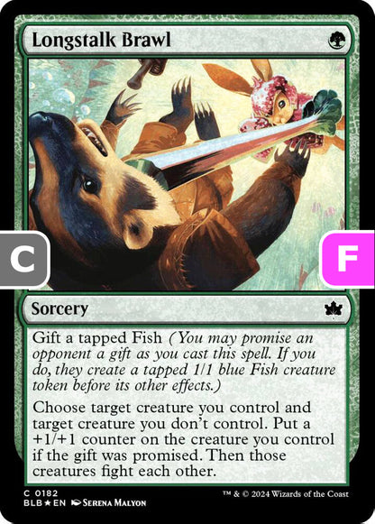 Longstalk Brawl BLB Sorcery  *Foil* NM