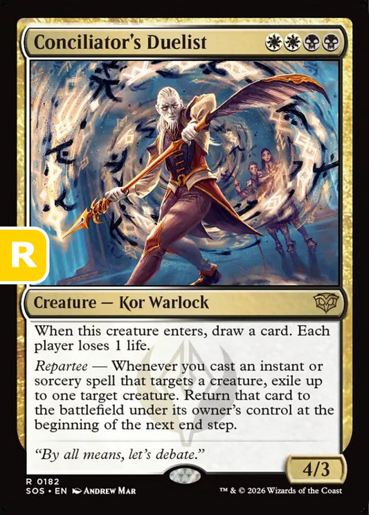 Conciliator's Duelist SOS Creature Kor Warlock NM