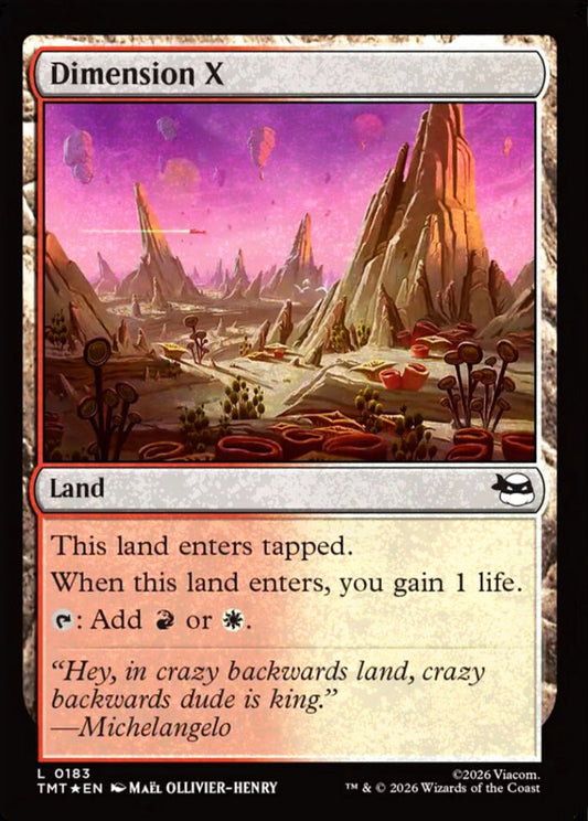 Dimension X TMT Land  *Foil* NM
