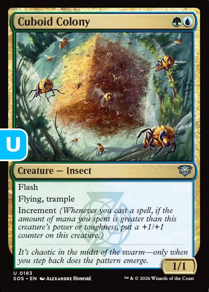 Cuboid Colony SOS Creature Insect NM