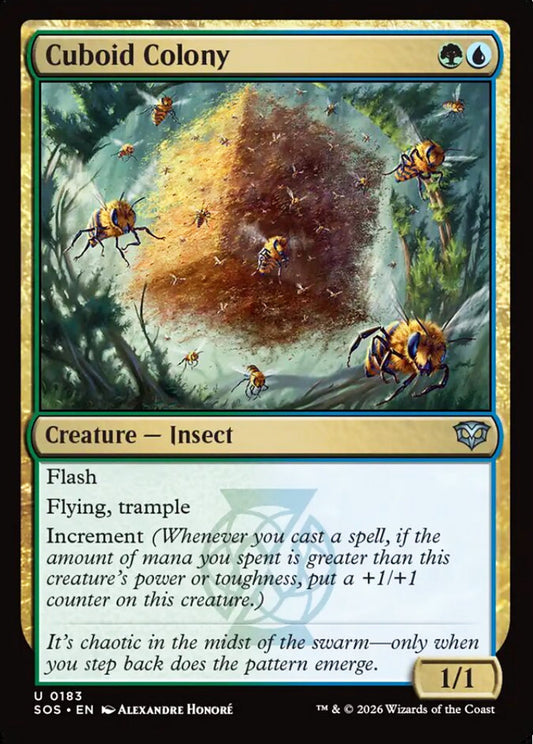 Cuboid Colony SOS Creature Insect NM
