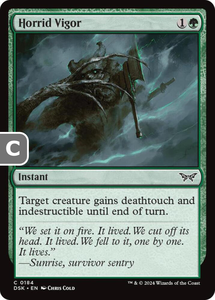 Horrid Vigor DSK Instant  NM