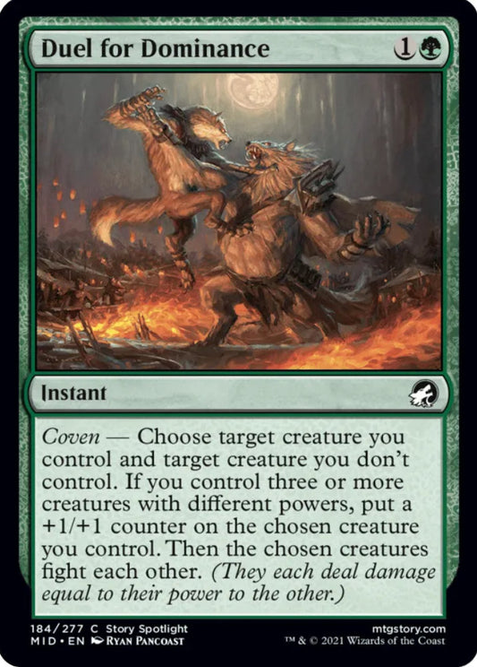 Duel for Dominance MID Instant  NM