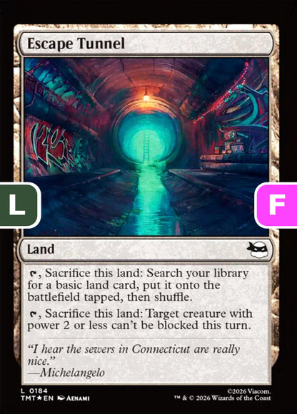 Escape Tunnel TMT Land  *Foil* NM