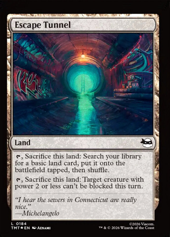 Escape Tunnel TMT Land  *Foil* NM
