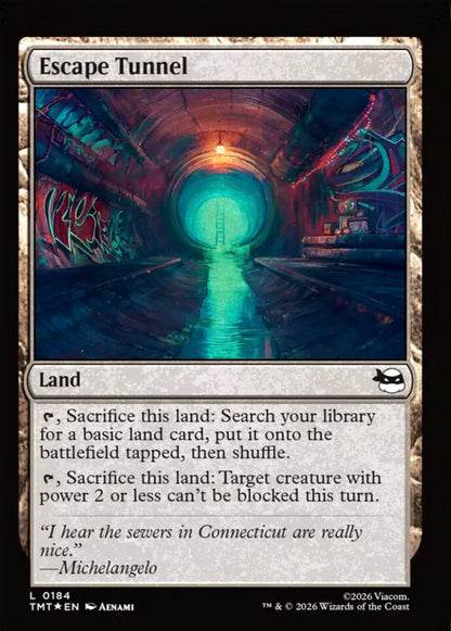 Escape Tunnel TMT Land  *Foil* NM