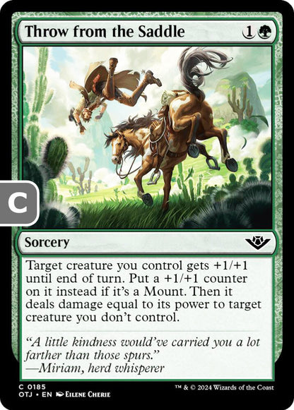 Throw from the Saddle Sorcery OTJ NM
