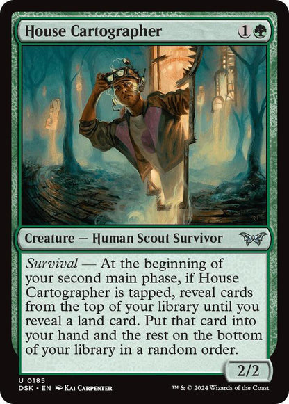 House Cartographer DSK Creature Human Scout Survivor NM