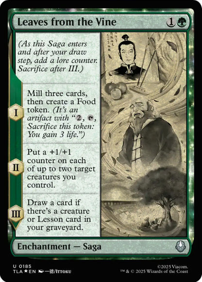 Leaves from the Vine TLA Enchantment Saga *Foil* NM