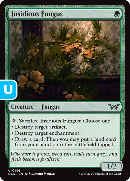 Insidious Fungus DSK Creature Fungus NM