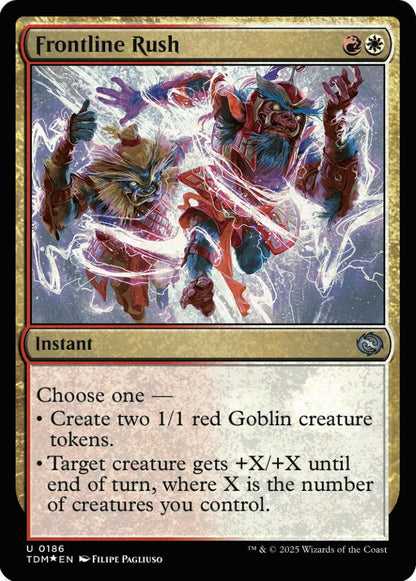 Frontline Rush TDM Instant  *Foil* NM