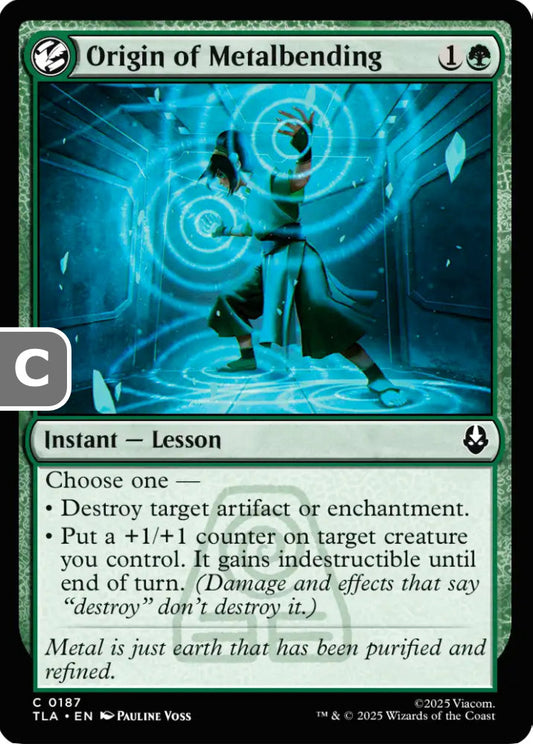 Origin of Metalbending TLA Instant Lesson NM
