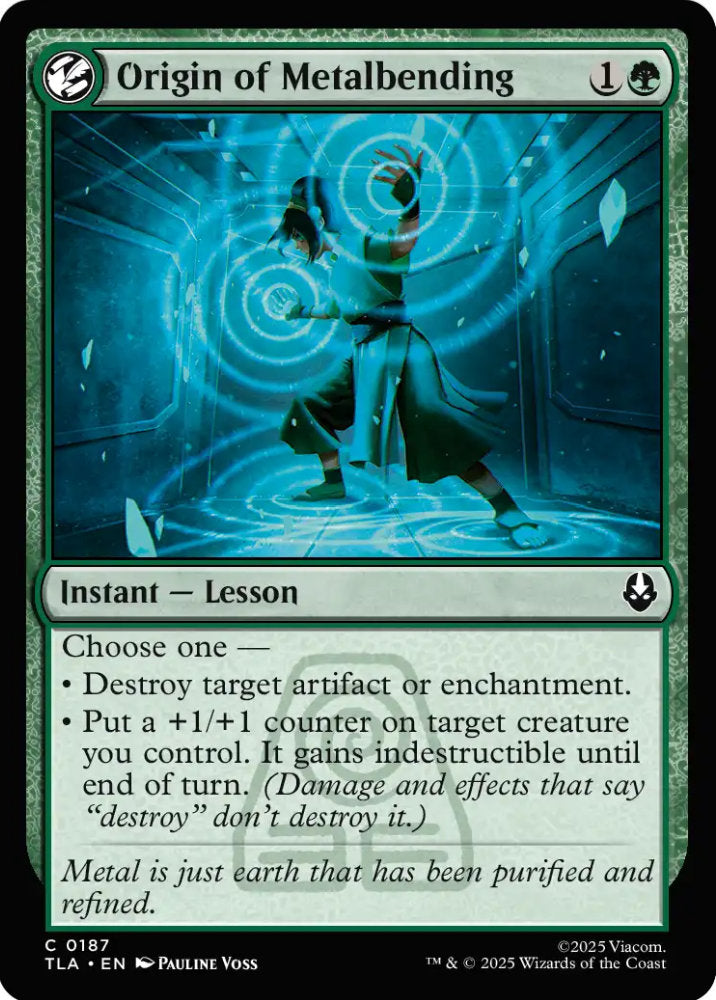 Origin of Metalbending TLA Instant Lesson NM