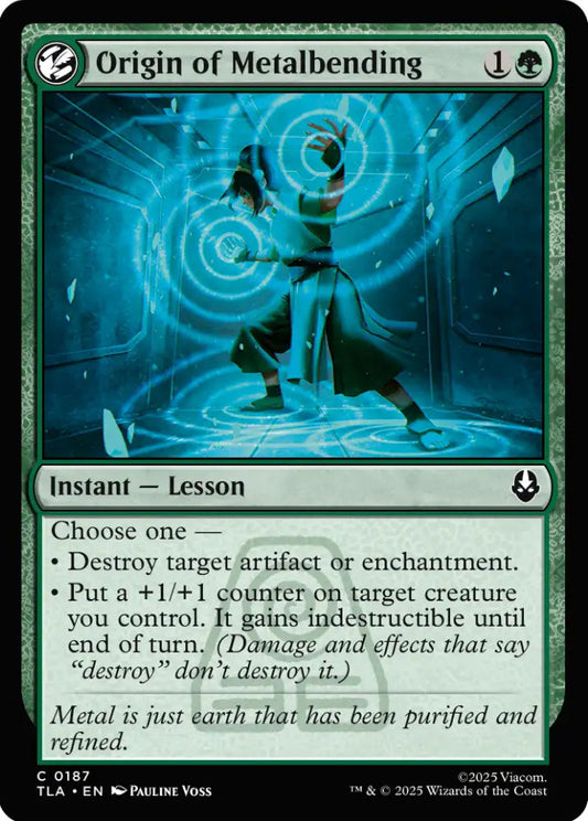 Origin of Metalbending TLA Instant Lesson NM