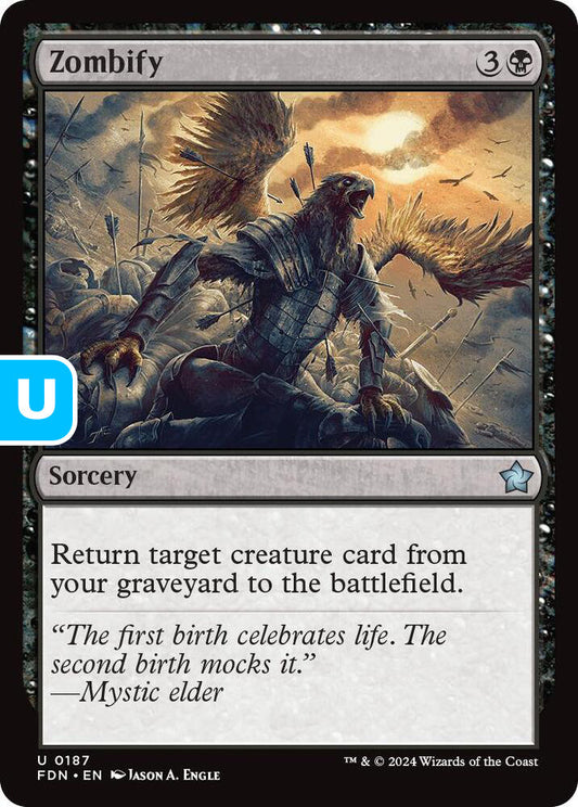 Zombify FDN Sorcery  NM