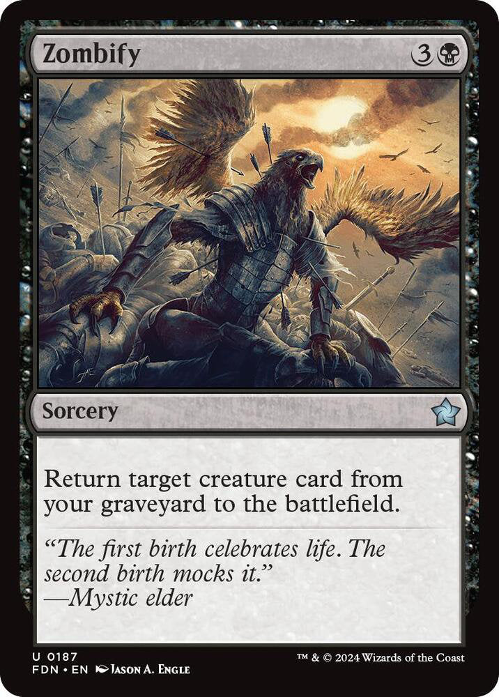 Zombify FDN Sorcery  NM