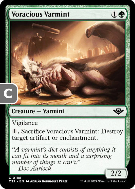 Voracious Varmint Creature Varmint OTJ NM