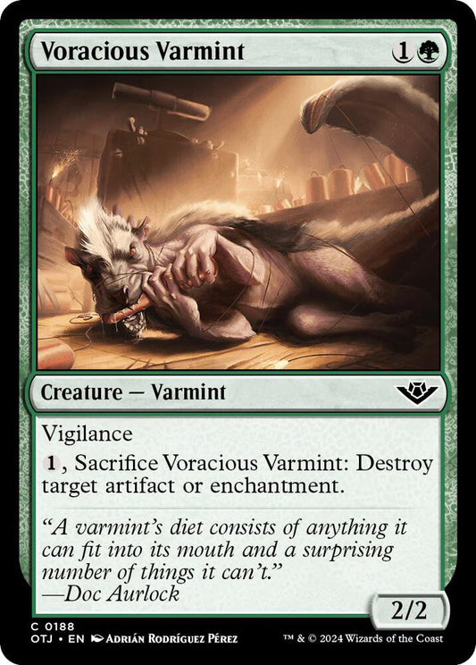 Voracious Varmint Creature Varmint OTJ NM