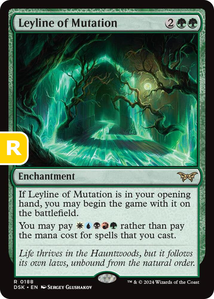 Leyline of Mutation DSK Enchantment  NM