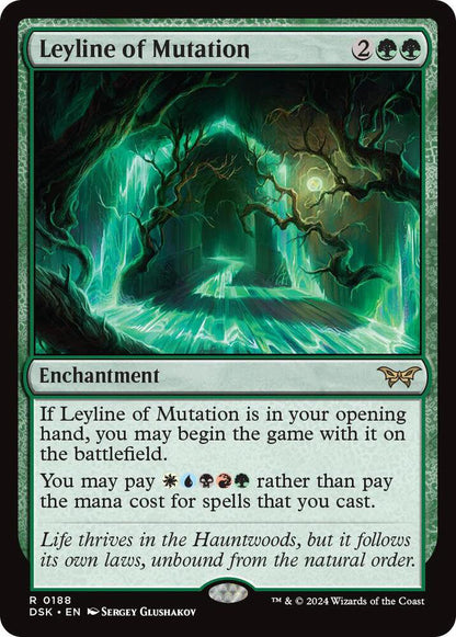 Leyline of Mutation DSK Enchantment  NM