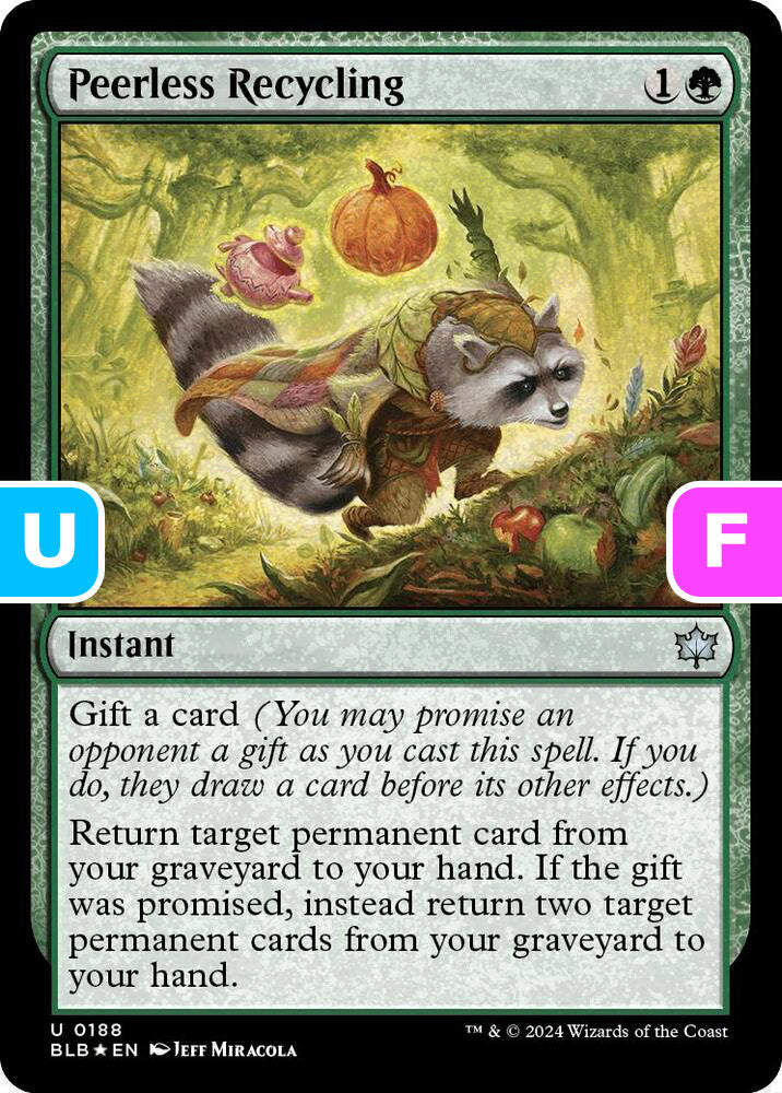 Peerless Recycling BLB Instant  *Foil* NM