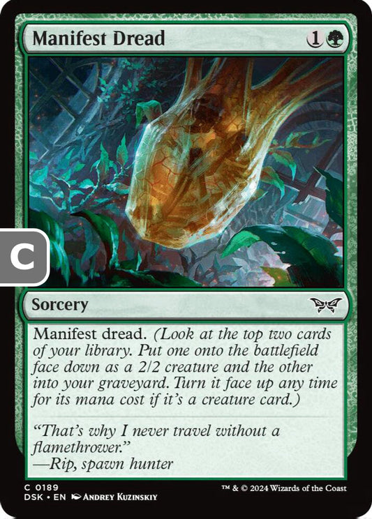 Manifest Dread DSK Sorcery  NM