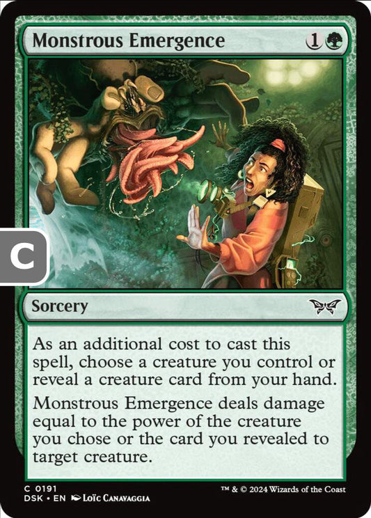 Monstrous Emergence DSK Sorcery  NM