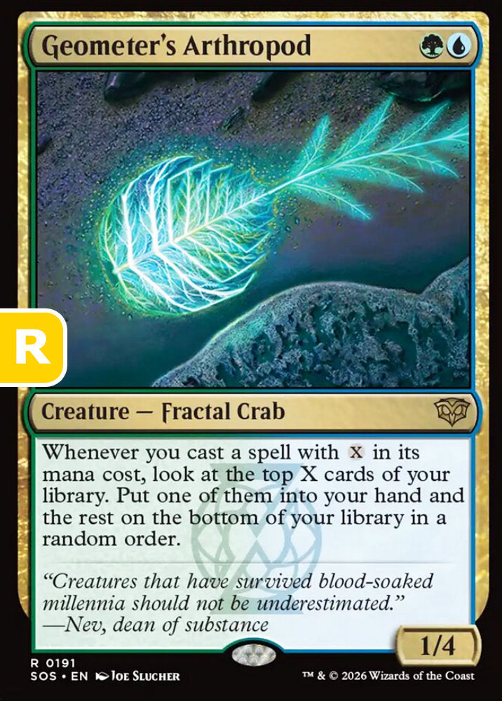 Geometer's Arthropod SOS Creature Fractal Crab NM
