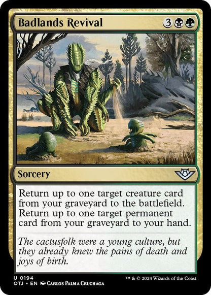 Badlands Revival Sorcery  OTJ NM