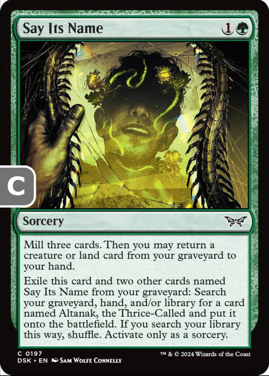 Say Its Name DSK Sorcery  NM