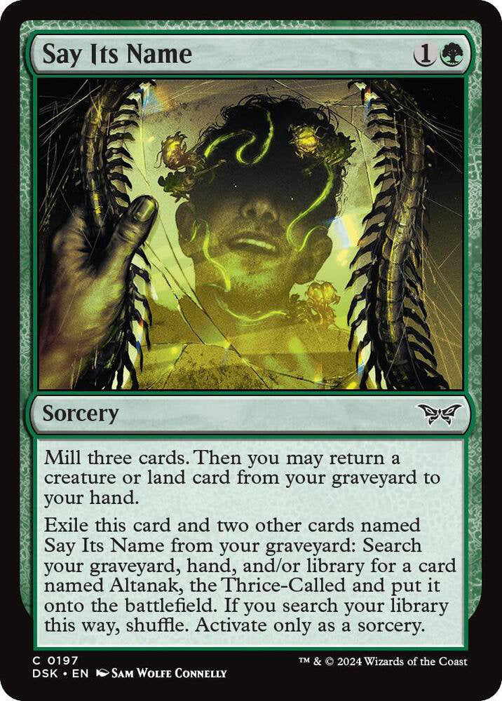 Say Its Name DSK Sorcery  NM