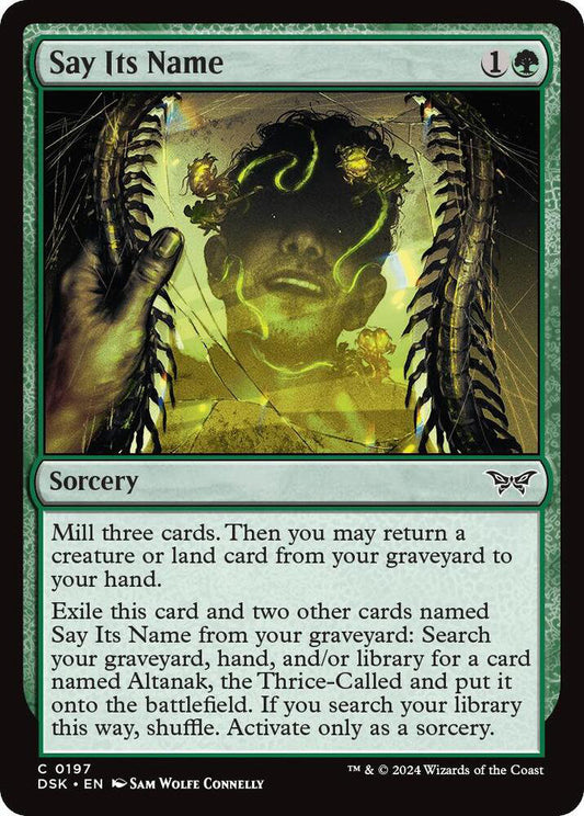 Say Its Name DSK Sorcery  NM