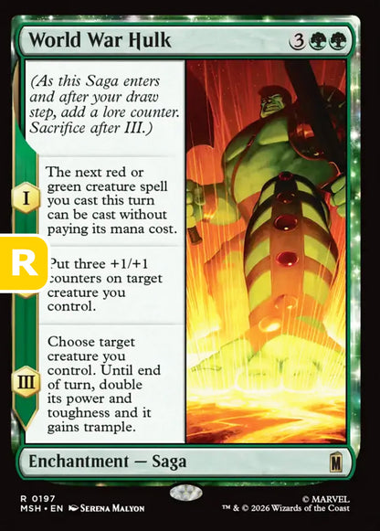 World War Hulk MSH Enchantment Saga NM