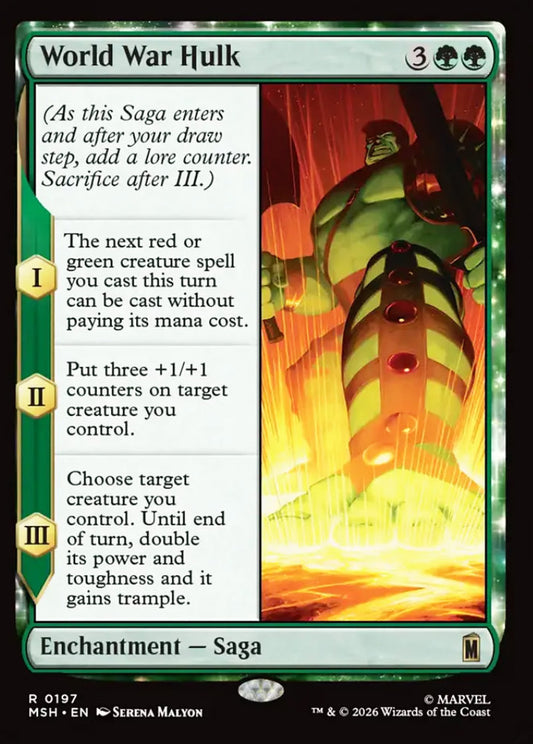 World War Hulk MSH Enchantment Saga NM
