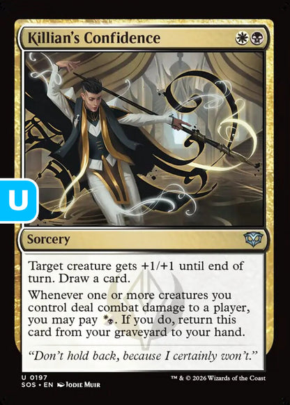 Killian's Confidence SOS Sorcery  NM