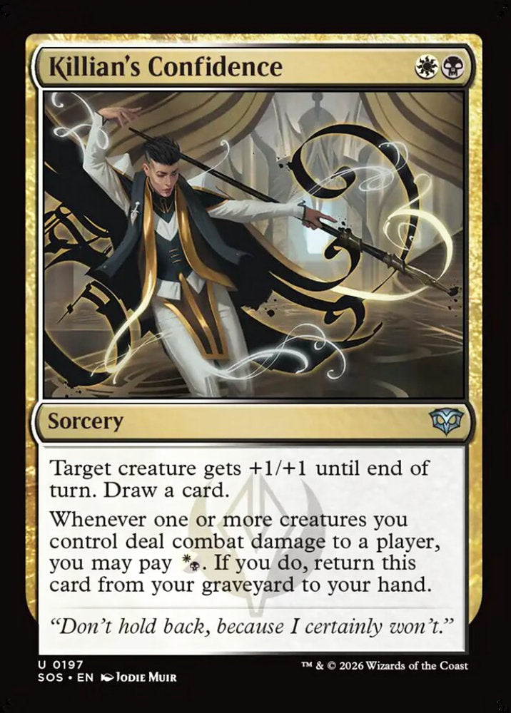 Killian's Confidence SOS Sorcery  NM