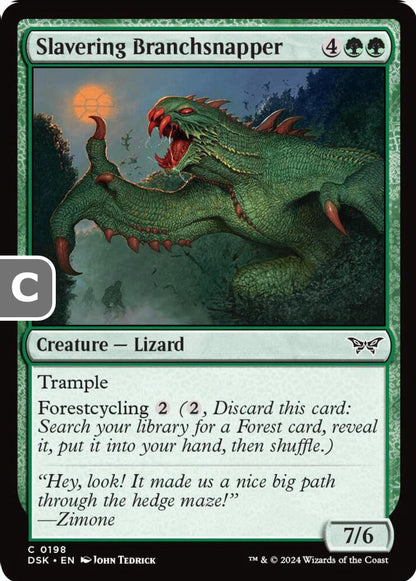 Slavering Branchsnapper DSK Creature Lizard NM