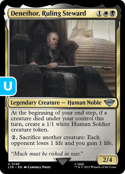 Denethor, Ruling Steward LTR Legendary Creature Human Noble NM