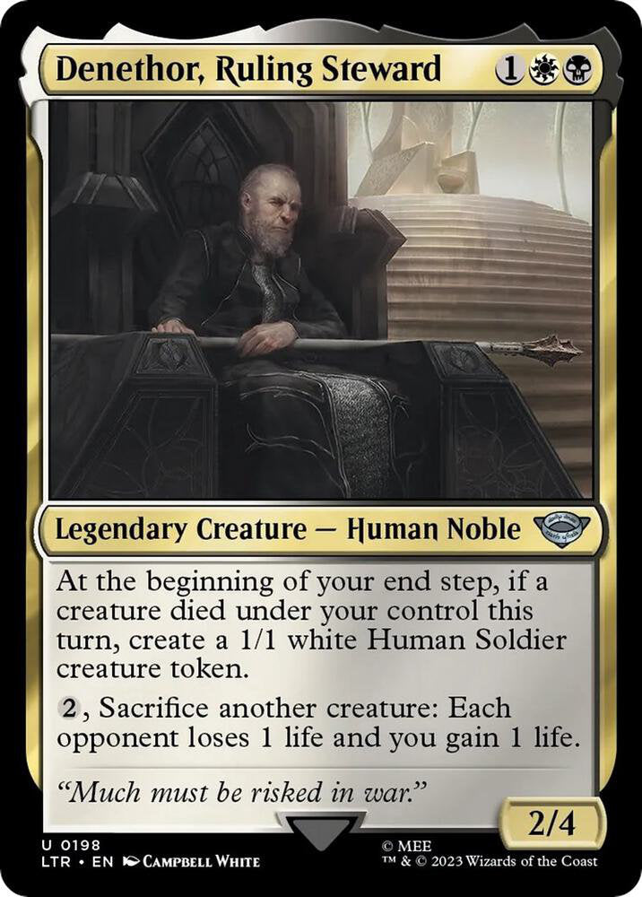 Denethor, Ruling Steward LTR Legendary Creature Human Noble NM