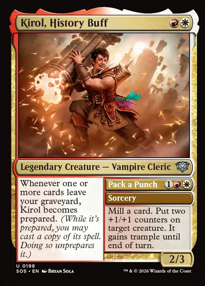 Kirol, History Buff SOS Legendary Creature Vampire Cleric NM