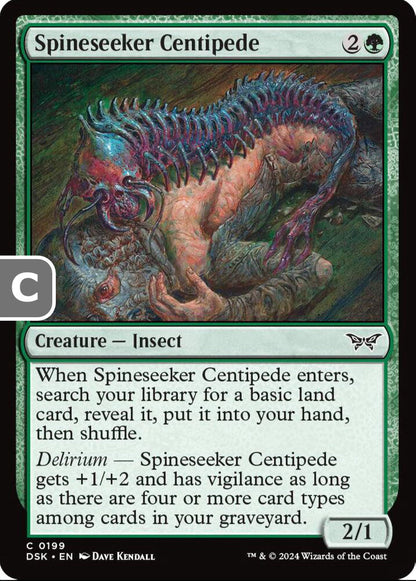 Spineseeker Centipede DSK Creature Insect NM